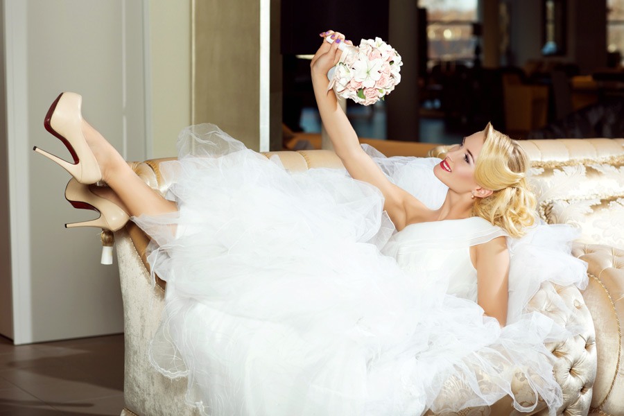 A bride's only focus should be enjoying her big day