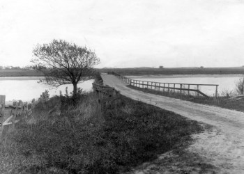 Bridge across Sagg Pond in 1903