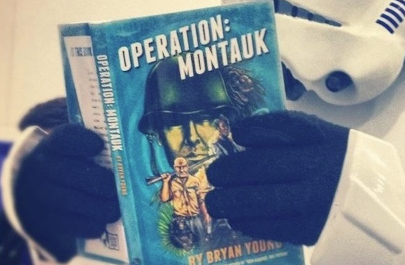 Stromtrooper reading Operation Montauk