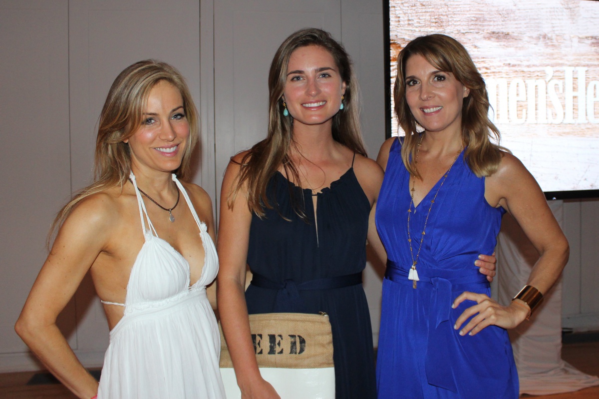 Women's Health publisher Laura Frerer-Schmidt, Lauren Bush Lauren, editor-in-chief Michele Promaulayko.