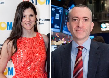 Shannon Bauer Aronson and Matthew Messinger, new co-chairs of the CMOM Board of Trustees