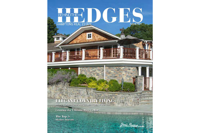 Behind the Hedges August 2015 Issue Cover Art
