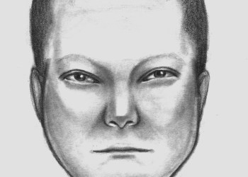Police sketch of Sag Harbor robbery suspect. Corner Closet,