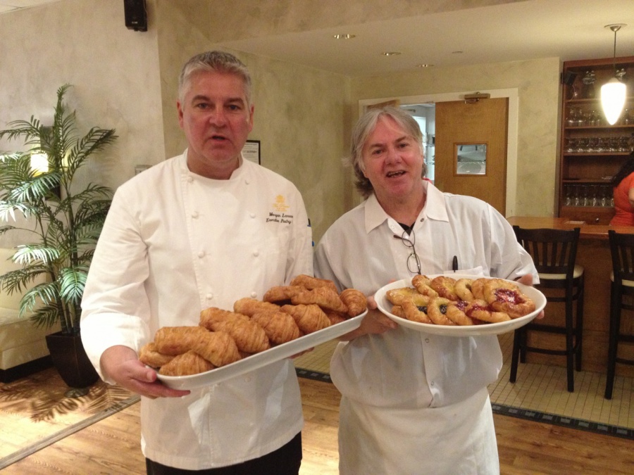 Chefs Larsson and Hauquitz