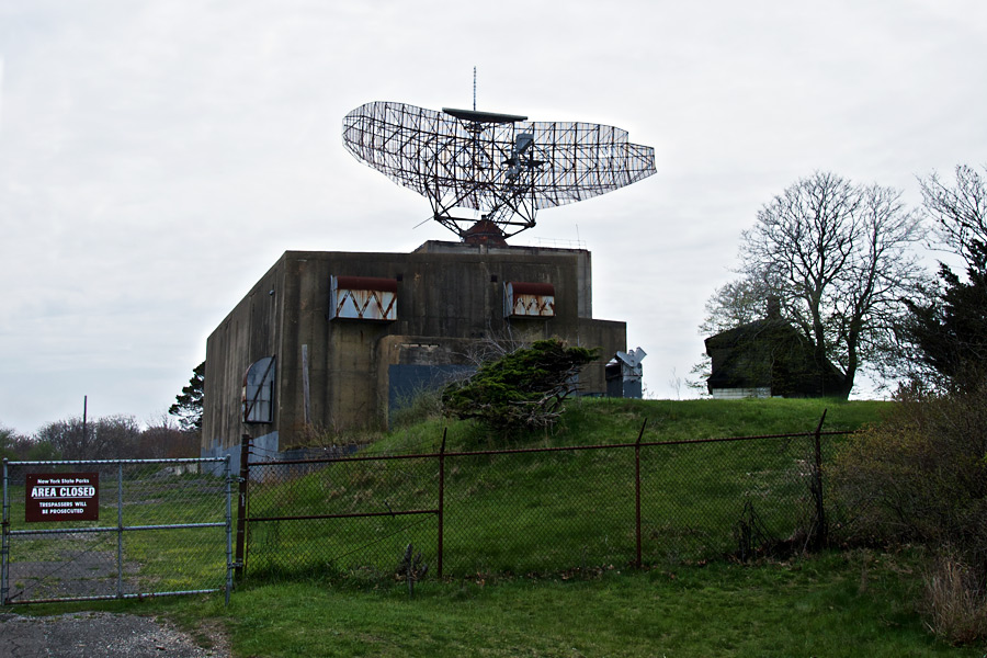 Camp Hero SAGE radar tower