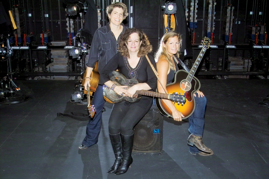 Caroline Doctorow, Inda Eaton and Nancy Atlas