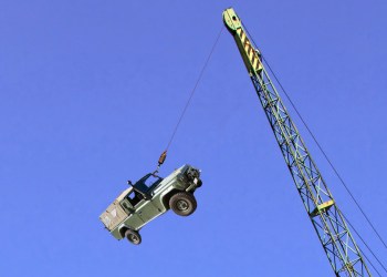 Car on Crane