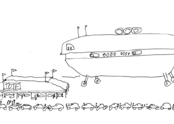 Cartoon by Dan Rattiner