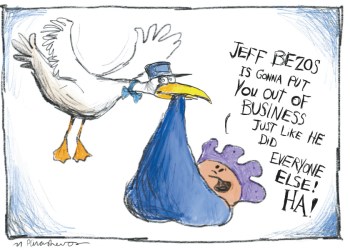 Cartoon by Mickey Paraskevas