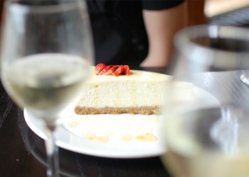 Wine and Cheesecake