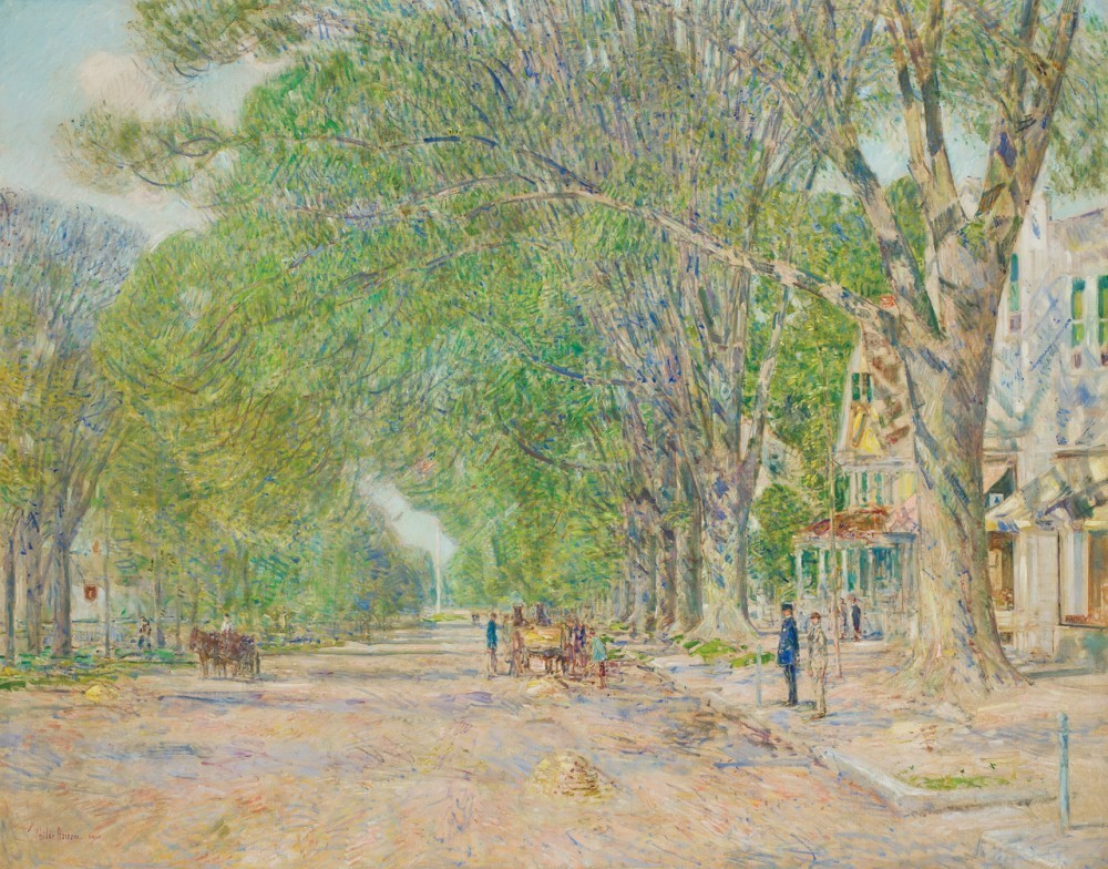 The East Hampton Elms by Childe Hassam