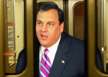 Chris Christie rode the Hamptons Subway this week!