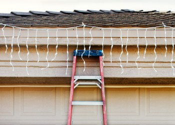 Get those Christmas lights down!