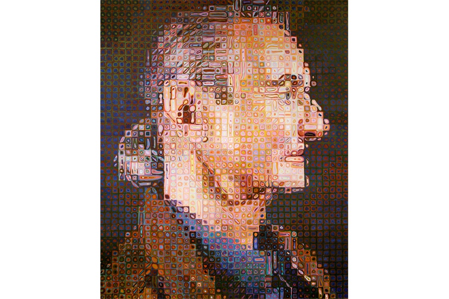 "Roy II" by Chuck Close