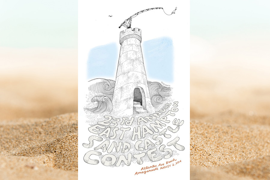 The Clamshell Foundation is still selling its 2014 Sandcastle Contest T-shirt