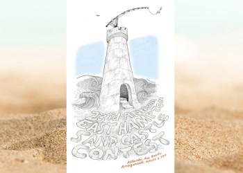 The Clamshell Foundation is still selling its 2014 Sandcastle Contest T-shirt