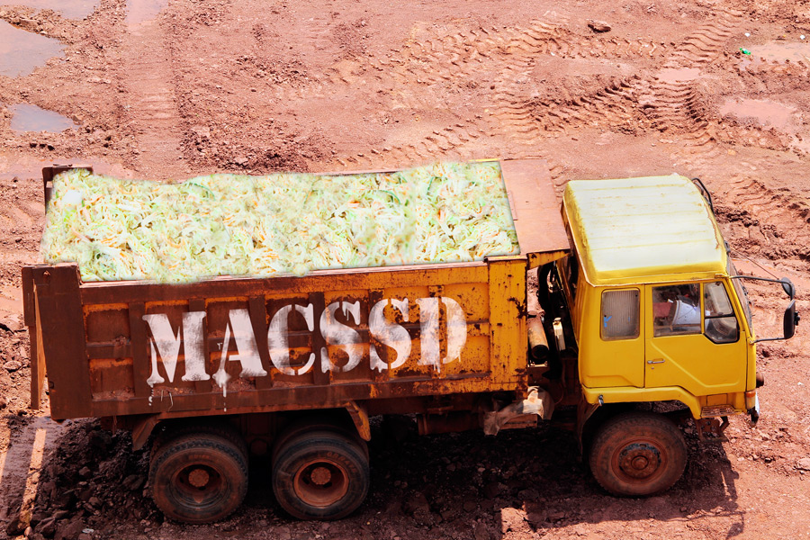 The East End's coleslaw supply was stolen in a daring night raid this week