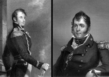 Commodores Stephen Decatur and Oliver Perry of the U.S. Navy