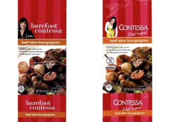 Barefoot Contessa and Contessa Chef Inspired frozen meals.