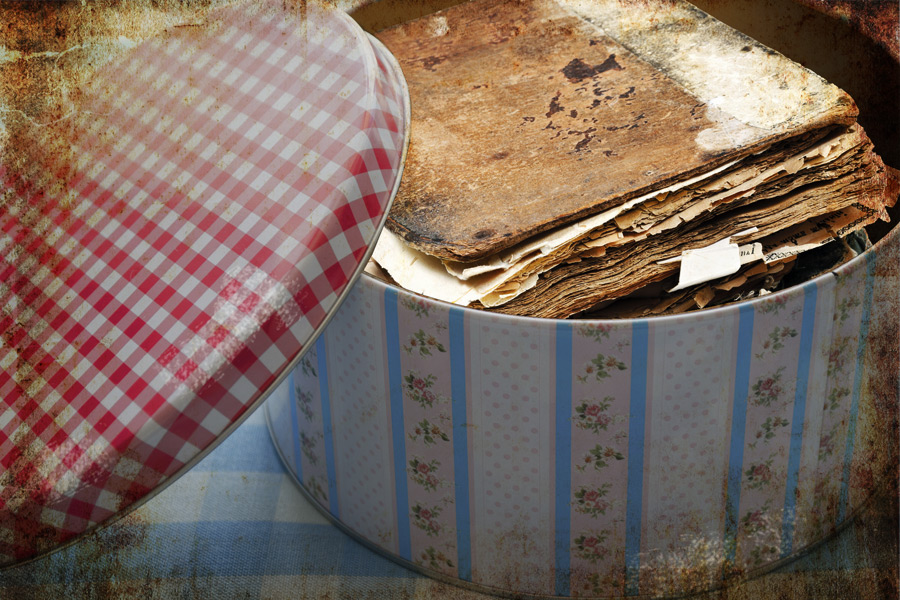 The cookie tin revealed much