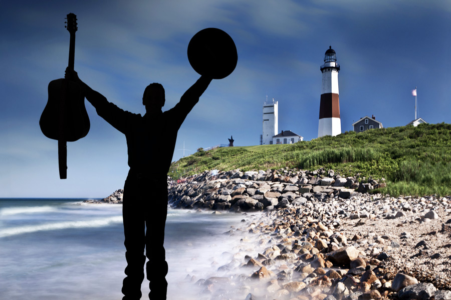 Hamptons country music at the Montauk Lighthouse