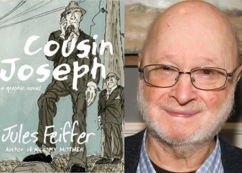 Jules Feiffer is signing his new graphic novel 