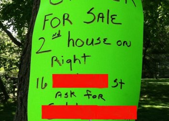 Crack For Sale sign