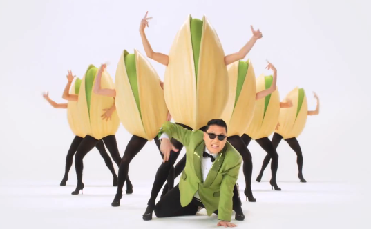 PSY "Crackin Gangnam Style" for Wonderful Pistachios.