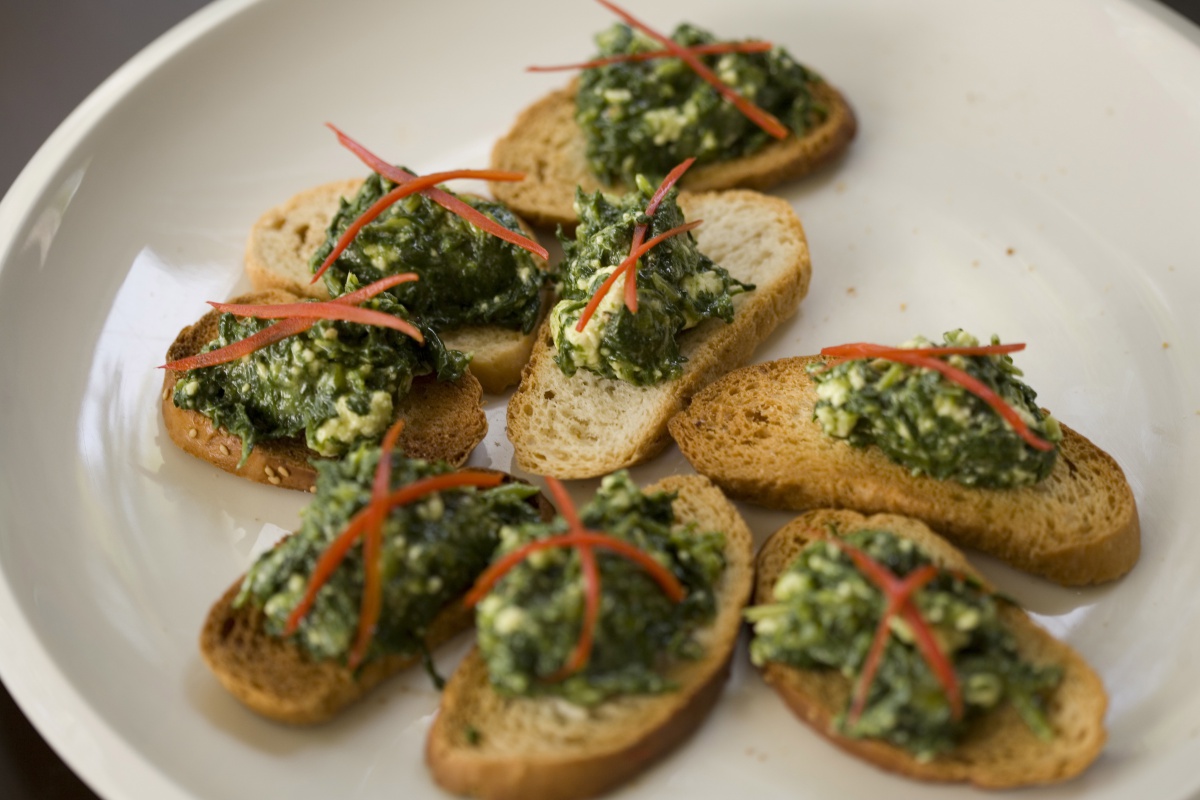 Crostini. Photo credit: Charles Haynes