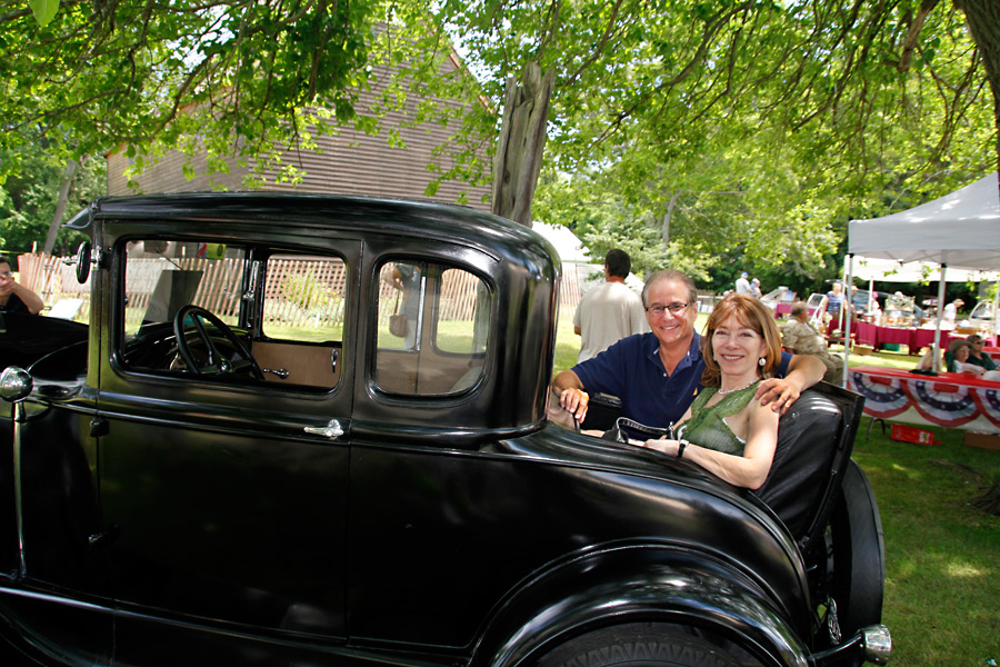 An oldie but a goodie at the Cutchogue Antique Show!