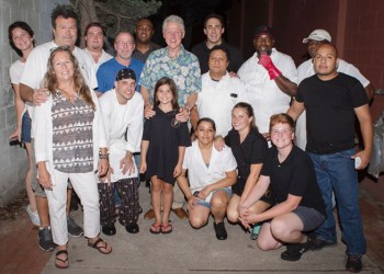 Bill Clinton at Indian Wells Tavern