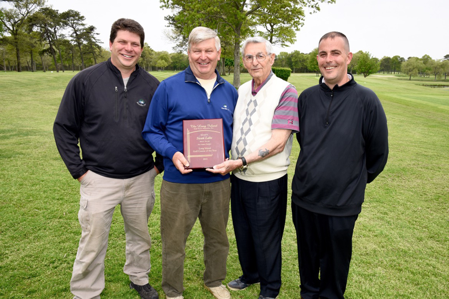 Brian Jurgens, CFO, Don Jurgens, President, Dick Rocchio, Exec. Dir LIGCA, Jason Scharf, PGA General Manager