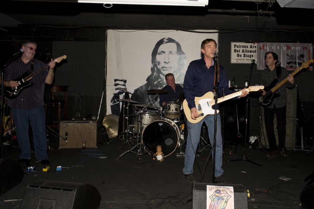 Hot Pockets rocking Stephen Talkhouse with their CD release party.