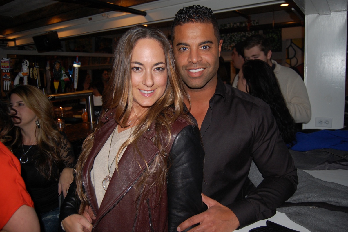 Crystal Smith and Jarret Willis, owners of Blue 1 in Westhampton Beach.