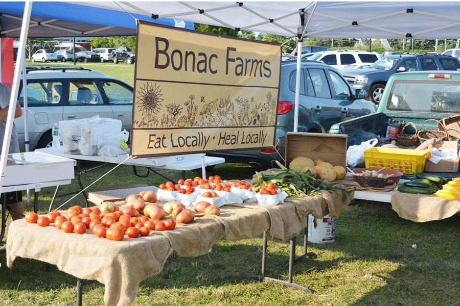 Bonac Farms at the Hayground School Farmers Market.