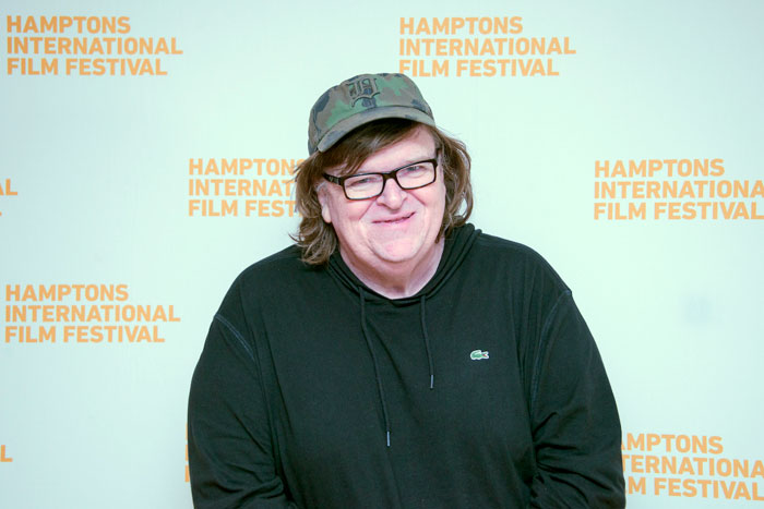 Documentary filmmaker Michael Moore