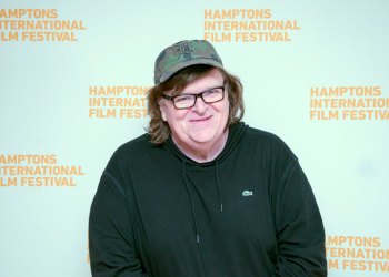 Documentary filmmaker Michael Moore