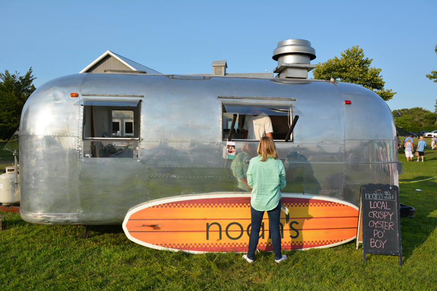 The Noah's food truck.