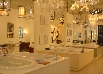 Inside the Blackman showroom in Southampton. Photo credit: Kristen Fedor