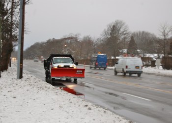 County Road 39 in Southampton on February 5, 2014.