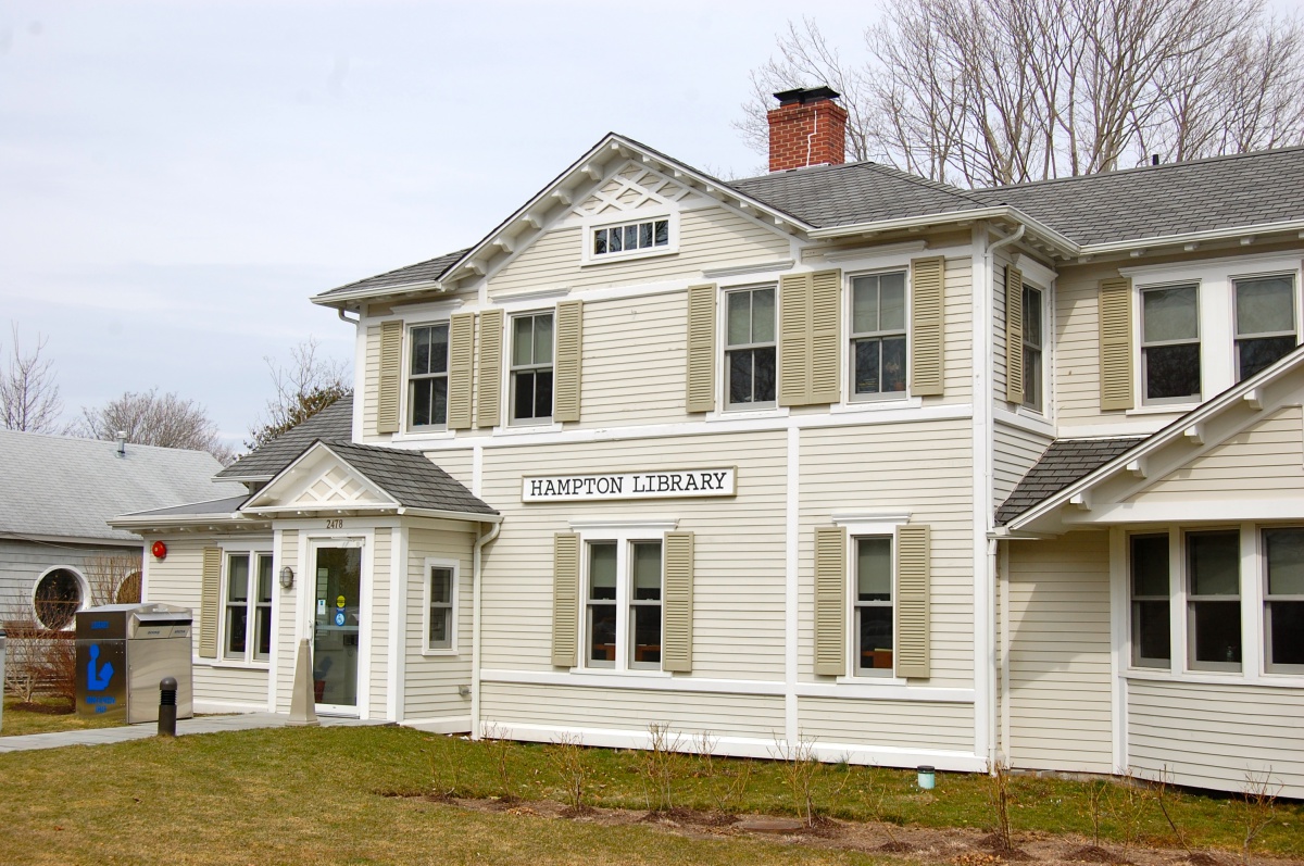 Hampton Library in Bridgehampton.