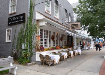 Page at 63 Main, decked out for fall.