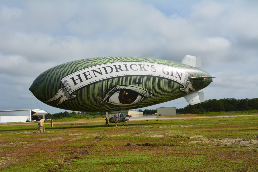 The Hendrick's Gin Blimp