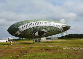 The Hendrick's Gin Blimp