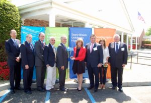 Health and elected officials cut the ribbon on the Kraus Family Health Center of the Hamptons.