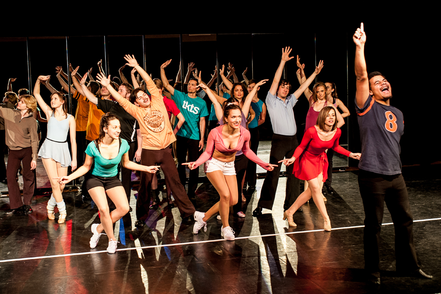 "A Chorus Line" at Southampton Cultural Center.