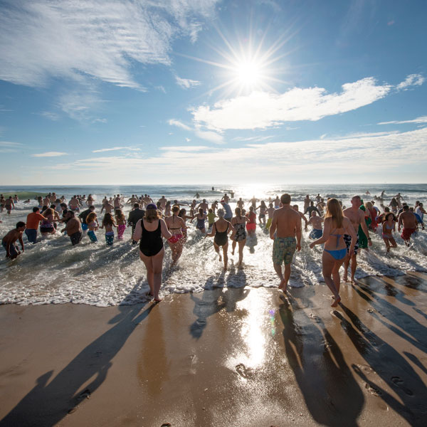 The Southampton Polar Bear Plunge 2015.