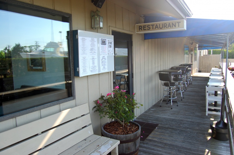 Backbar Grille, behind Tully's Seafood Market, on Foster Avenue in Hampton Bays.