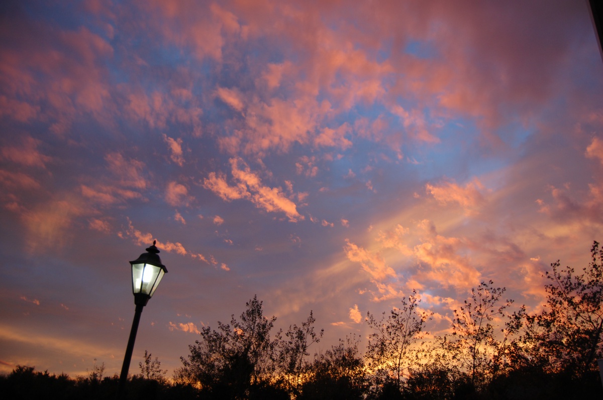 November 1 sunset in Southampton.