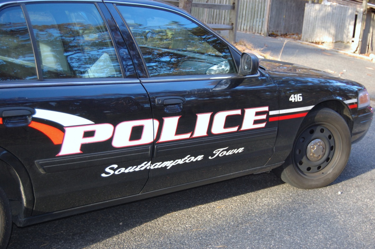 Southampton Town police cruiser.